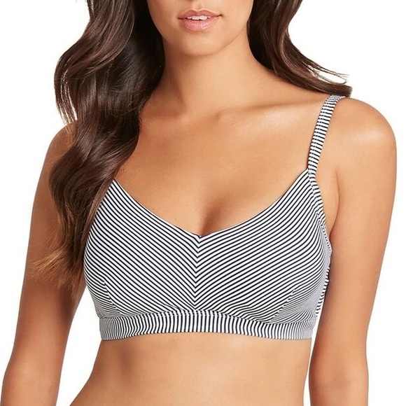Sea Level Australia Other - Sea Level Australia Positano Stripe Underwire DD/E Cup Bikini Top Size 4